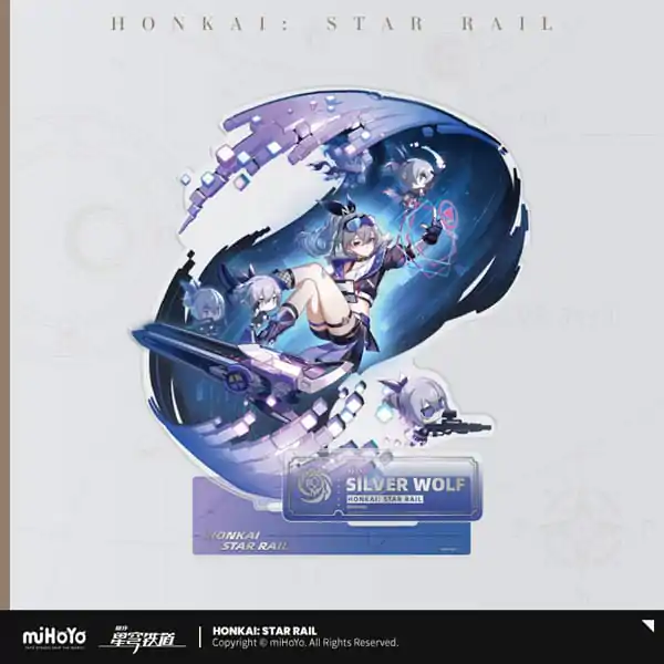 Honkai: Star Rail Acryl Figur Silver Wolf 17 cm termékfotó