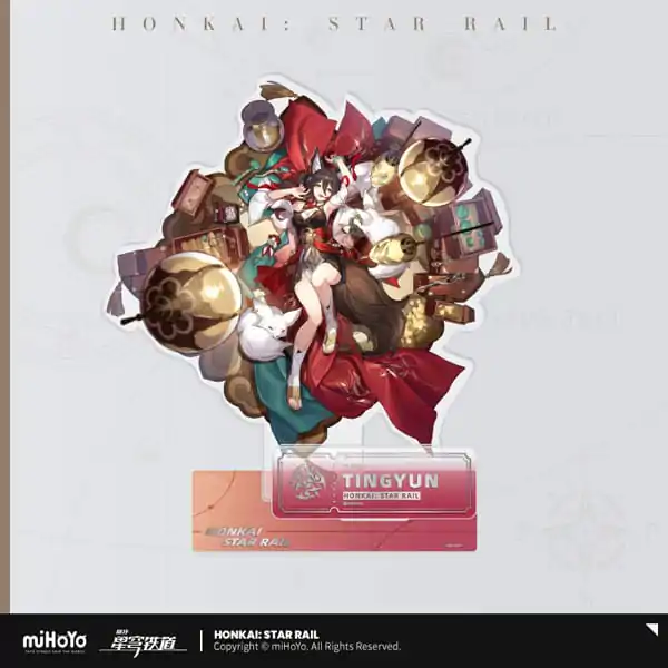 Honkai: Star Rail Acryl Figur Tingyun 17 cm termékfotó