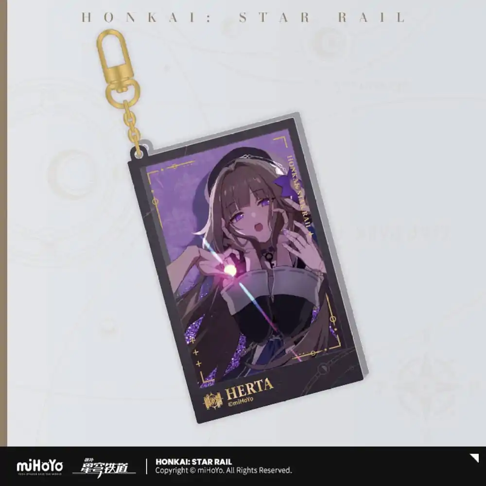 Honkai: Star Rail Countdown Departure Series Acrylic Schlüsselanhänger Herta Glitter 9 cm Produktfoto