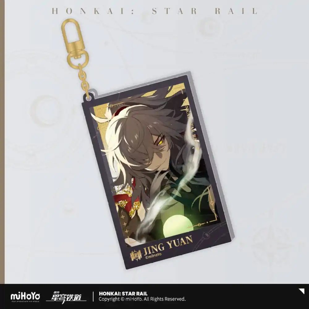 Honkai: Star Rail Countdown Departure Series Acryl Schlüsselanhänger Jing Yuan Glitter 9 cm Produktfoto