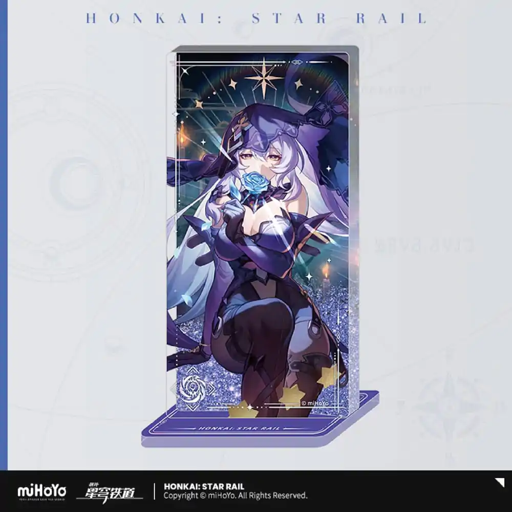 Honkai: Star Rail Light Cone Acryl Ornament mit Glitter: Black Swan Reforged Remembrance 15 cm Produktfoto