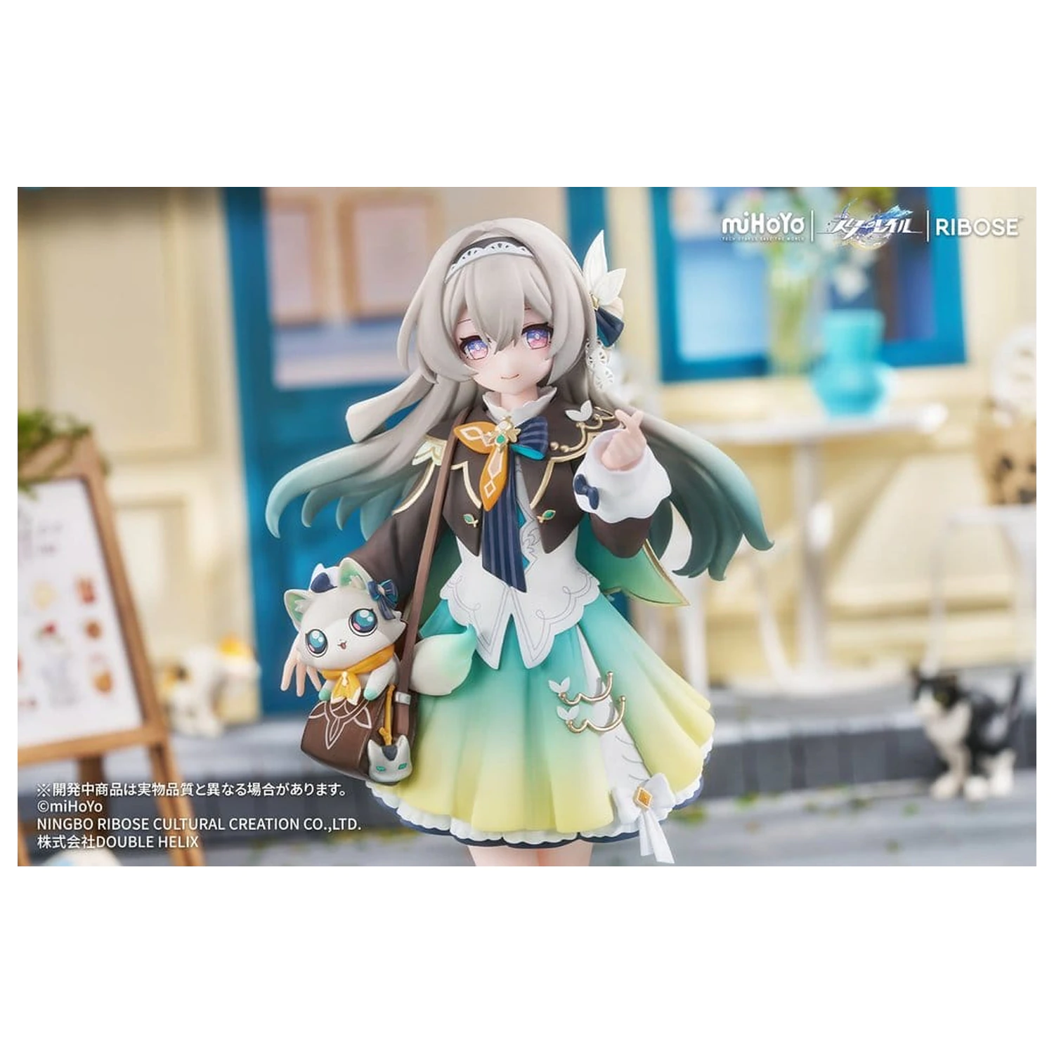 Honkai: Star Rail Rise Up+ Chibi Cat Serie Mini Figur Firefly Ver. 18 cm Produktfoto