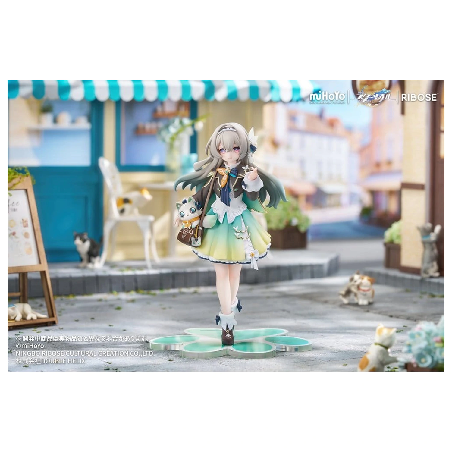 Honkai: Star Rail Rise Up+ Chibi Cat Serie Mini Figur Firefly Ver. 18 cm Produktfoto