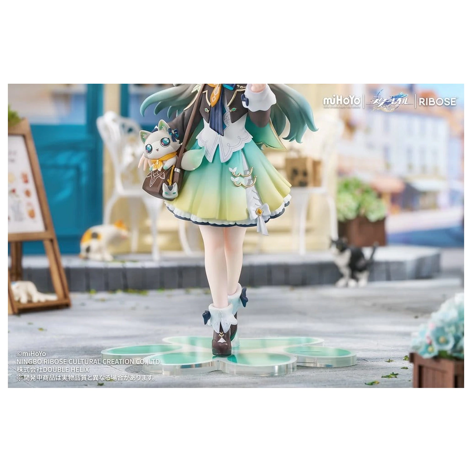 Honkai: Star Rail Rise Up+ Chibi Cat Serie Mini Figur Firefly Ver. 18 cm Produktfoto