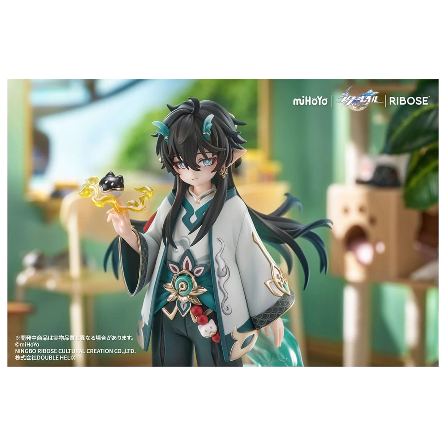 Honkai: Star Rail Rise Up Chibineko Series PVC Statue Dan Heng / Imbibitor Lunae Ver. 19 cm Produktfoto