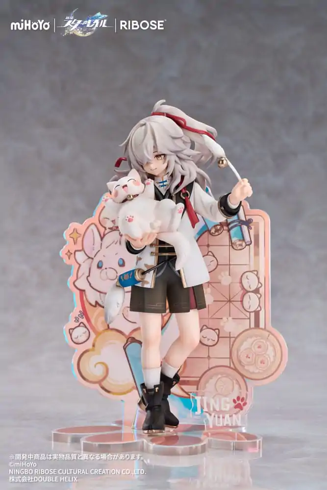 Honkai: Star Rail Rise Up Little Cat Series PVC Statue Jing Yuan 20 cm Produktfoto