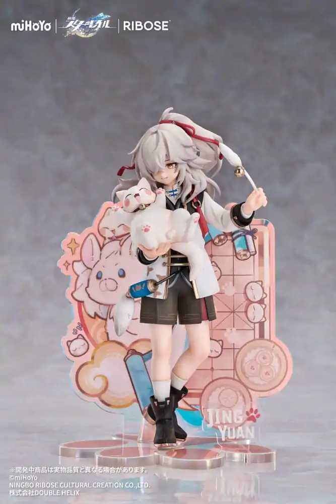 Honkai: Star Rail Rise Up Little Cat Series PVC Statue Jing Yuan 20 cm Produktfoto