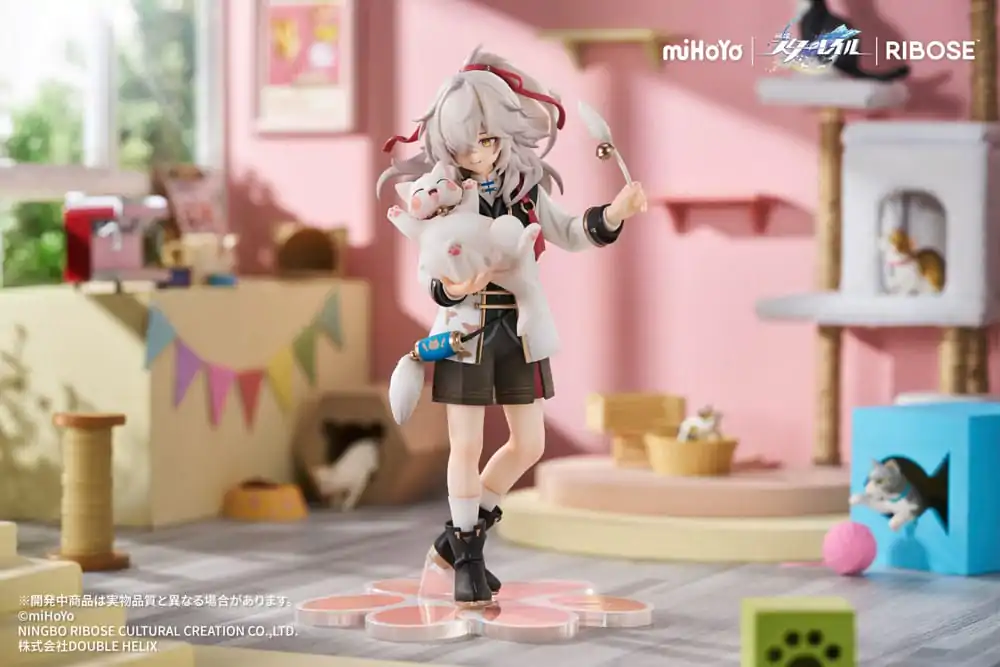 Honkai: Star Rail Rise Up Little Cat Series PVC Statue Jing Yuan 20 cm Produktfoto