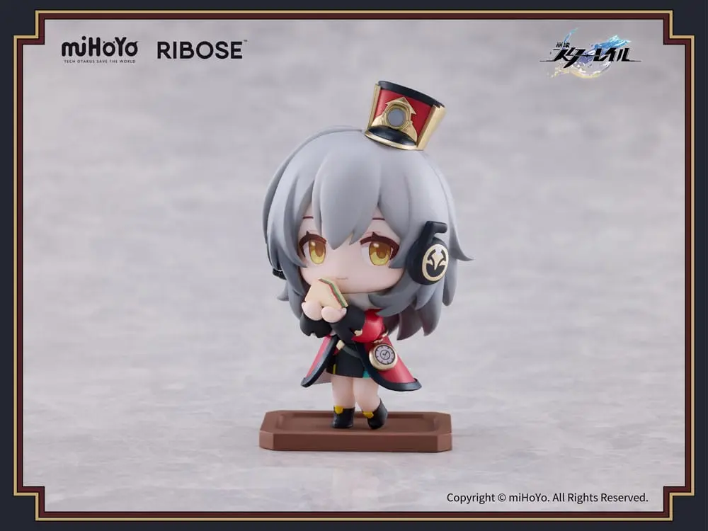 Honkai: Star Rail Welcome to Train Tea Party Chibi Figur Trailblazer (Female) 8 cm termékfotó