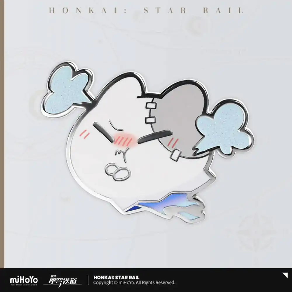 Honkai: Star Rail Wubbaboo Series Pin Badge Wütend Raus Produktfoto