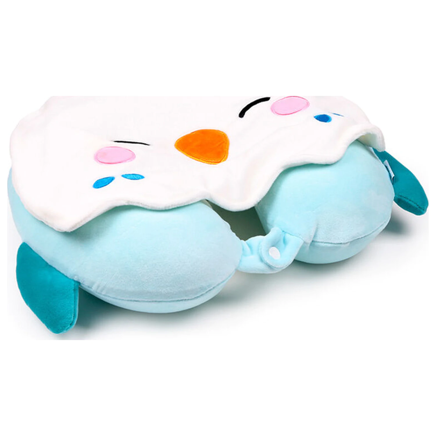 Hoodeazzz Kiki The Parakeet Kapuzen-Reisekissen Produktfoto