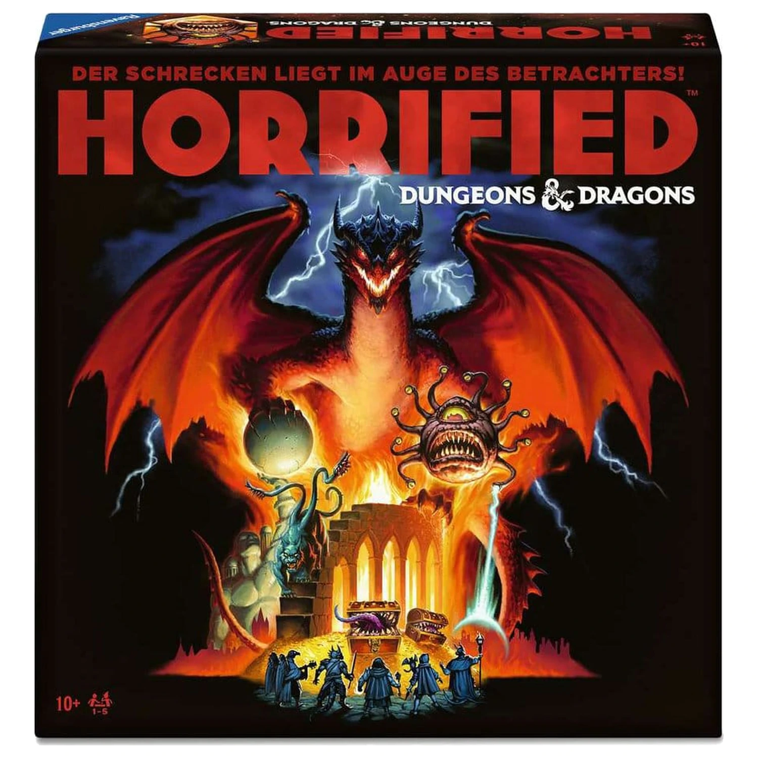 Horrified: Dungeons & Dragons Brettspiel German Version Produktfoto