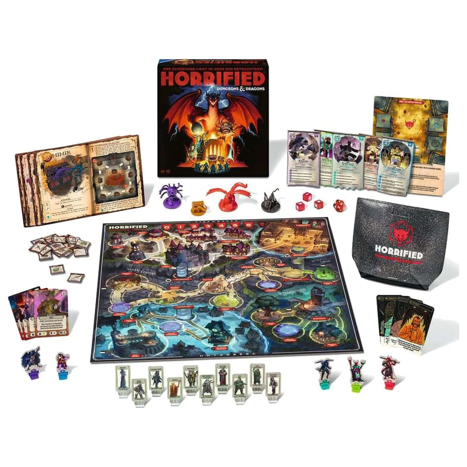 Horrified: Dungeons & Dragons Brettspiel German Version Produktfoto