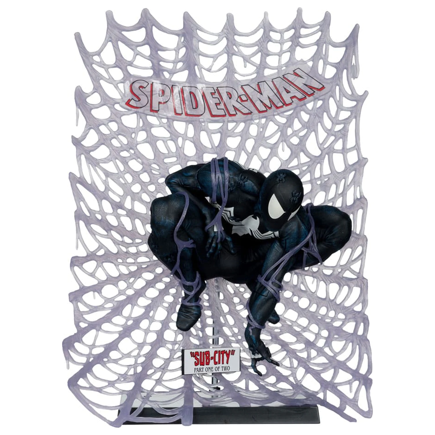 Marvel Collection PVC Statue 1/6 Spider-Man (Spider-Man #1)(Black Suit)(Chase) 28 cm Produktfoto