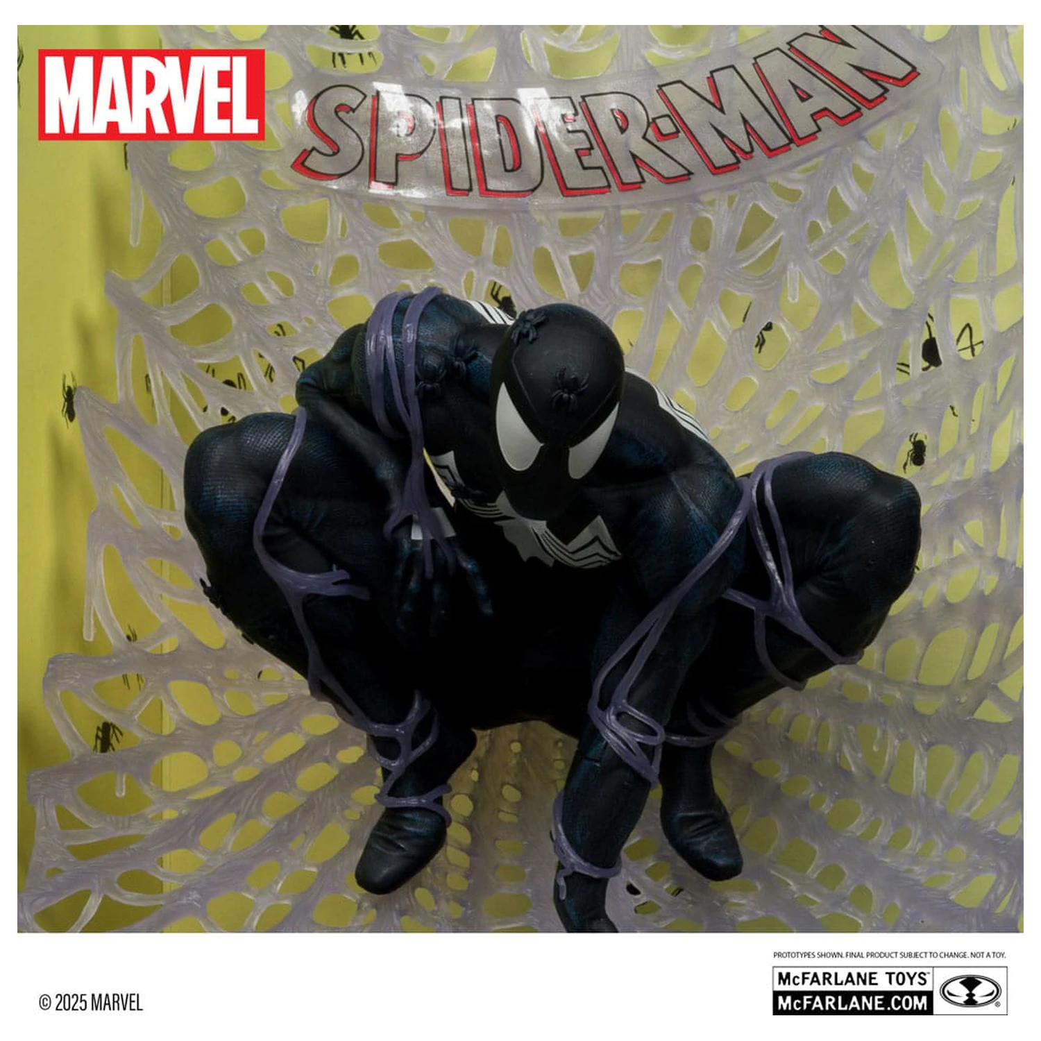 Marvel Collection PVC Statue 1/6 Spider-Man (Spider-Man #1)(Black Suit)(Chase) 28 cm Produktfoto