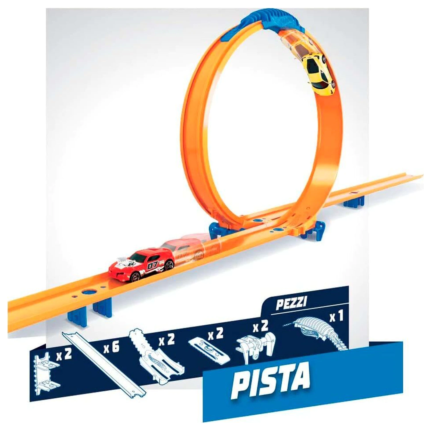 Hot Wheels 3-in-1 Auto Transporter Hülle Produktfoto