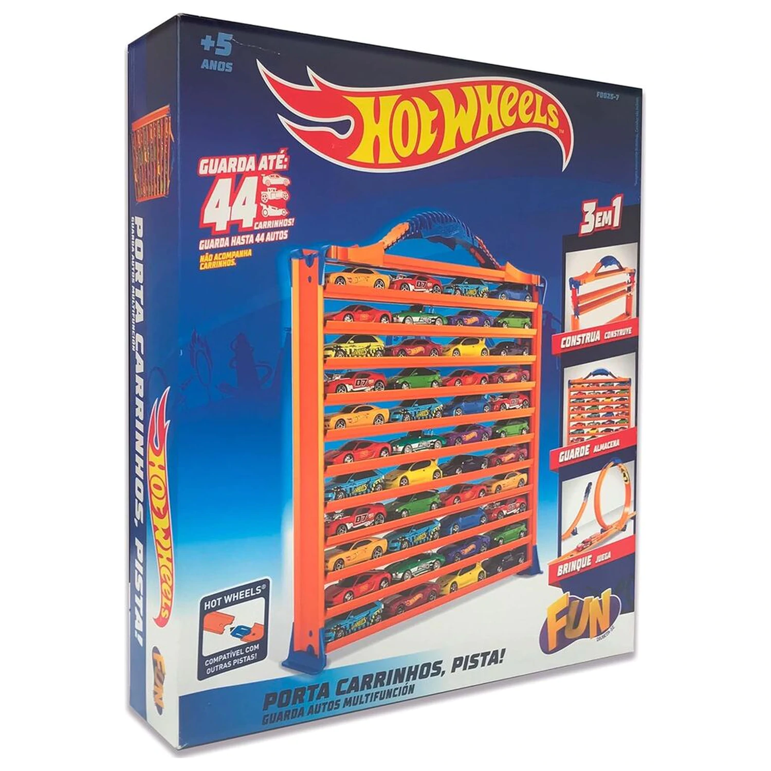 Hot Wheels 3-in-1 Auto Transporter Hülle Produktfoto