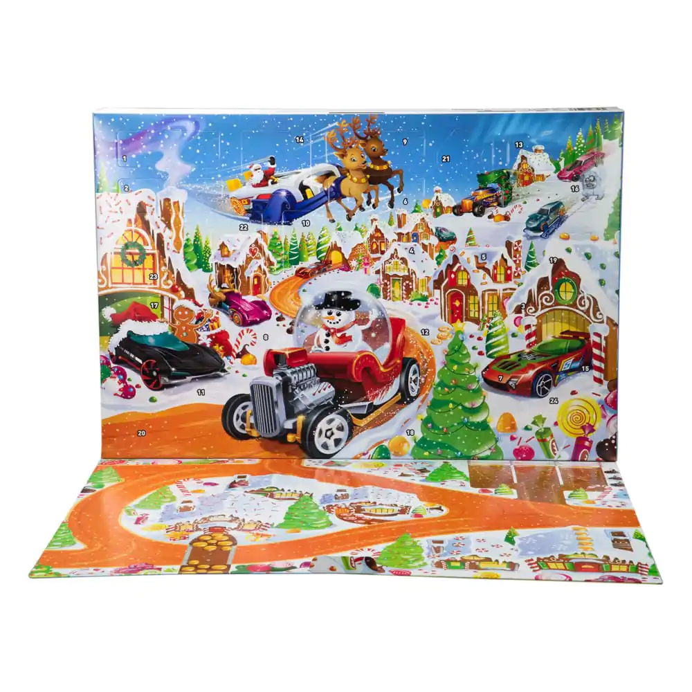 Hot Wheels Adventskalender 2025 Produktfoto