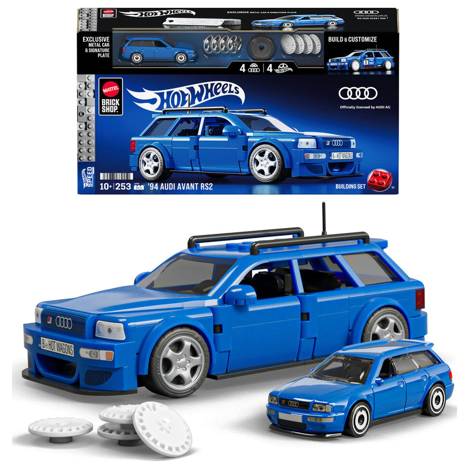 Hot Wheels Audi RS2 Speed Bausatz Produktfoto