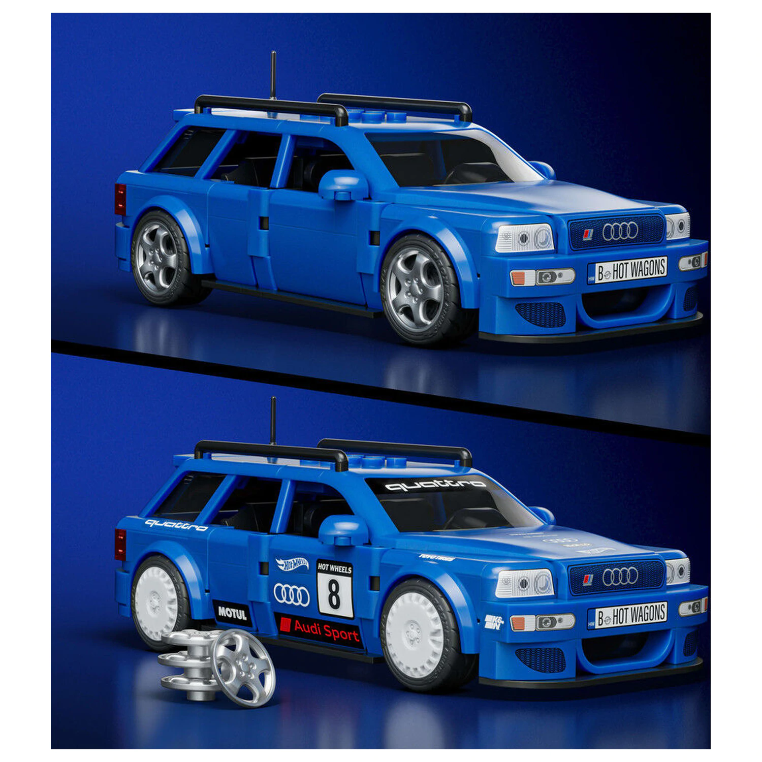 Hot Wheels Audi RS2 Speed Bausatz Produktfoto