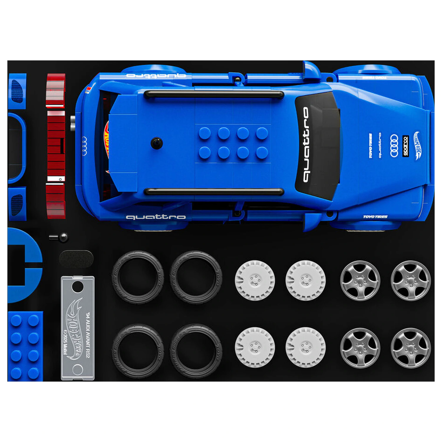 Hot Wheels Audi RS2 Speed Bausatz Produktfoto