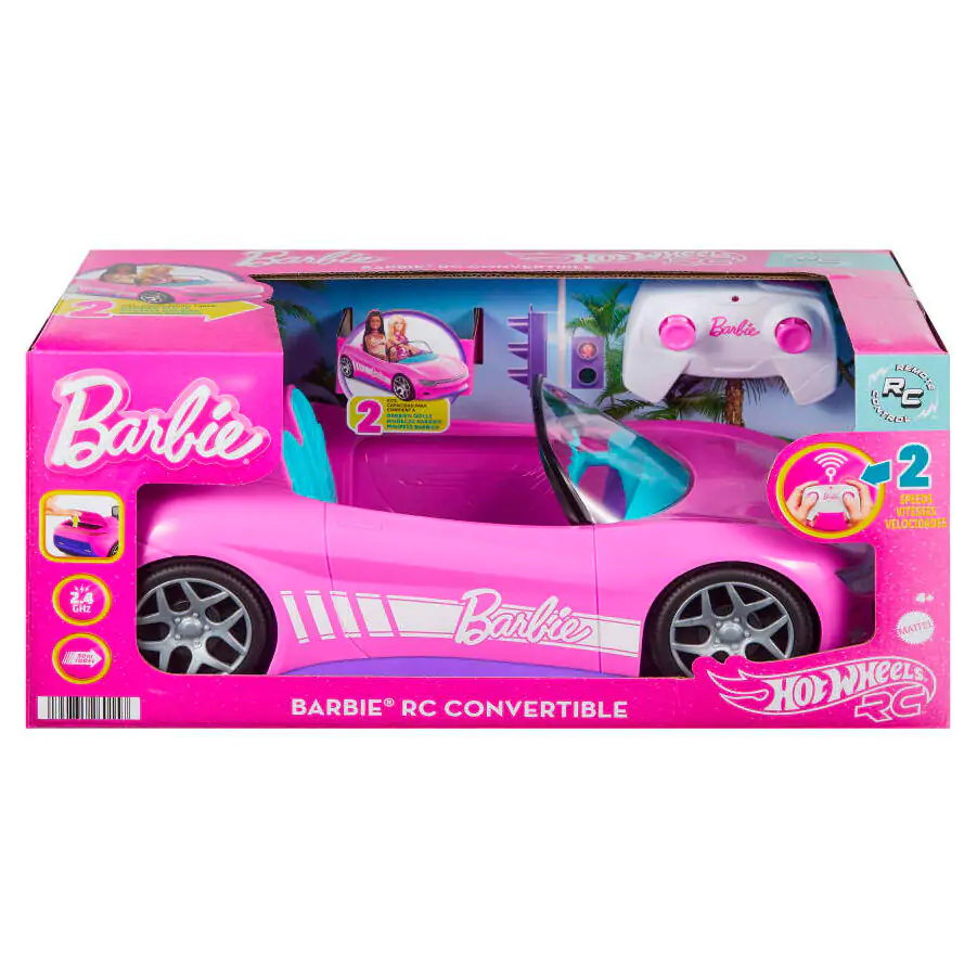 Hot Wheels Barbie Convertible car ferngesteuertes Auto Produktfoto