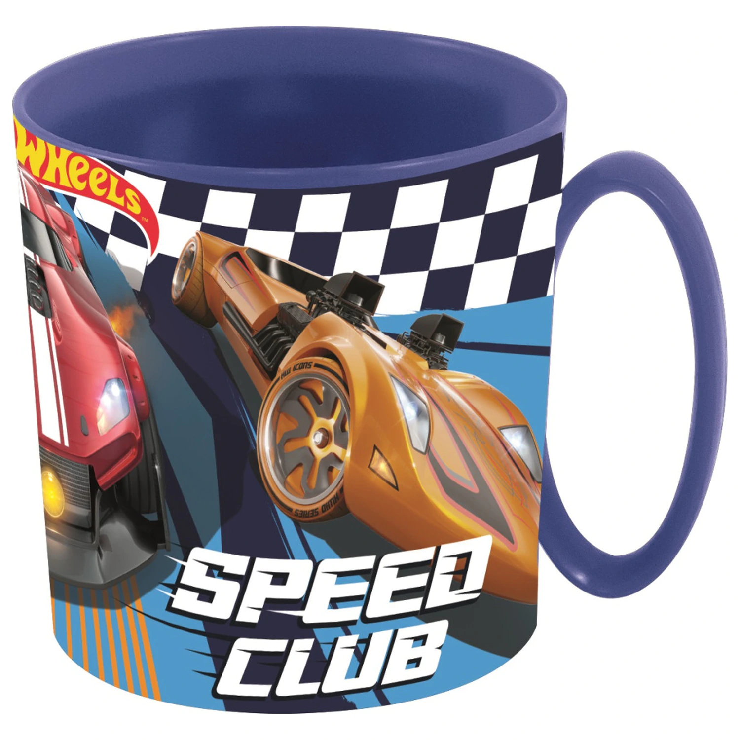 Hot Wheels Blue Fire micro Becher Produktfoto