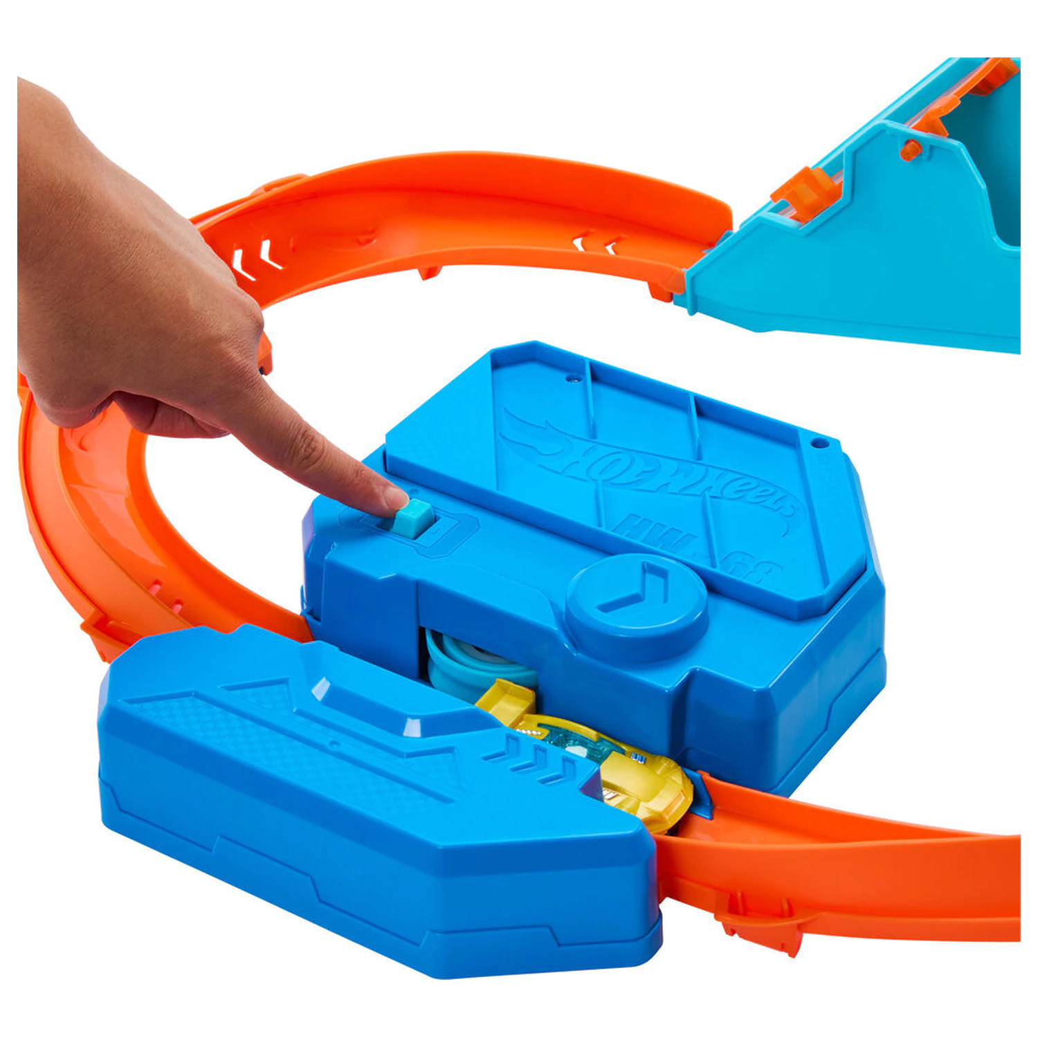 Hot Wheels Boosted Jump Speedway Set Produktfoto