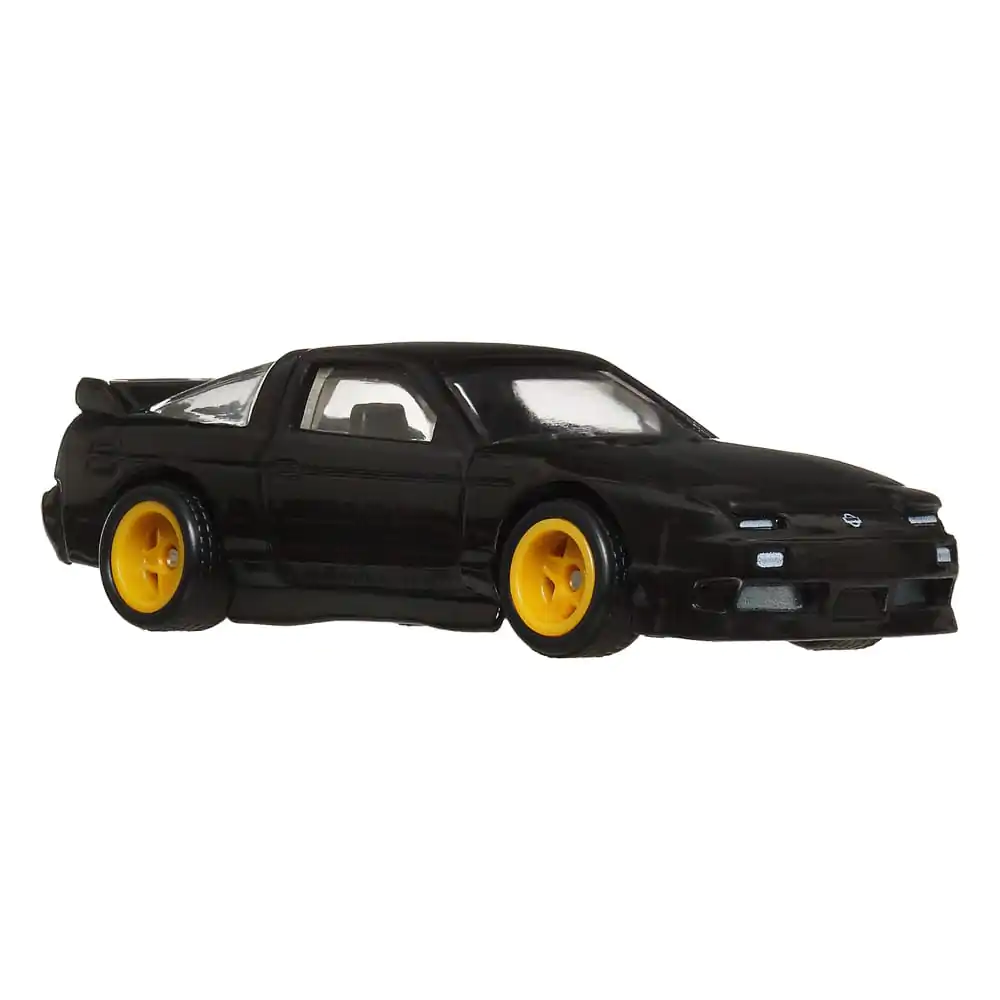 Hot Wheels Premium Car Culture Diecast Fahrzeug 2er-Pack 1/64 '96 Nissan 180SX Type X & Nissan SilEighty Produktfoto