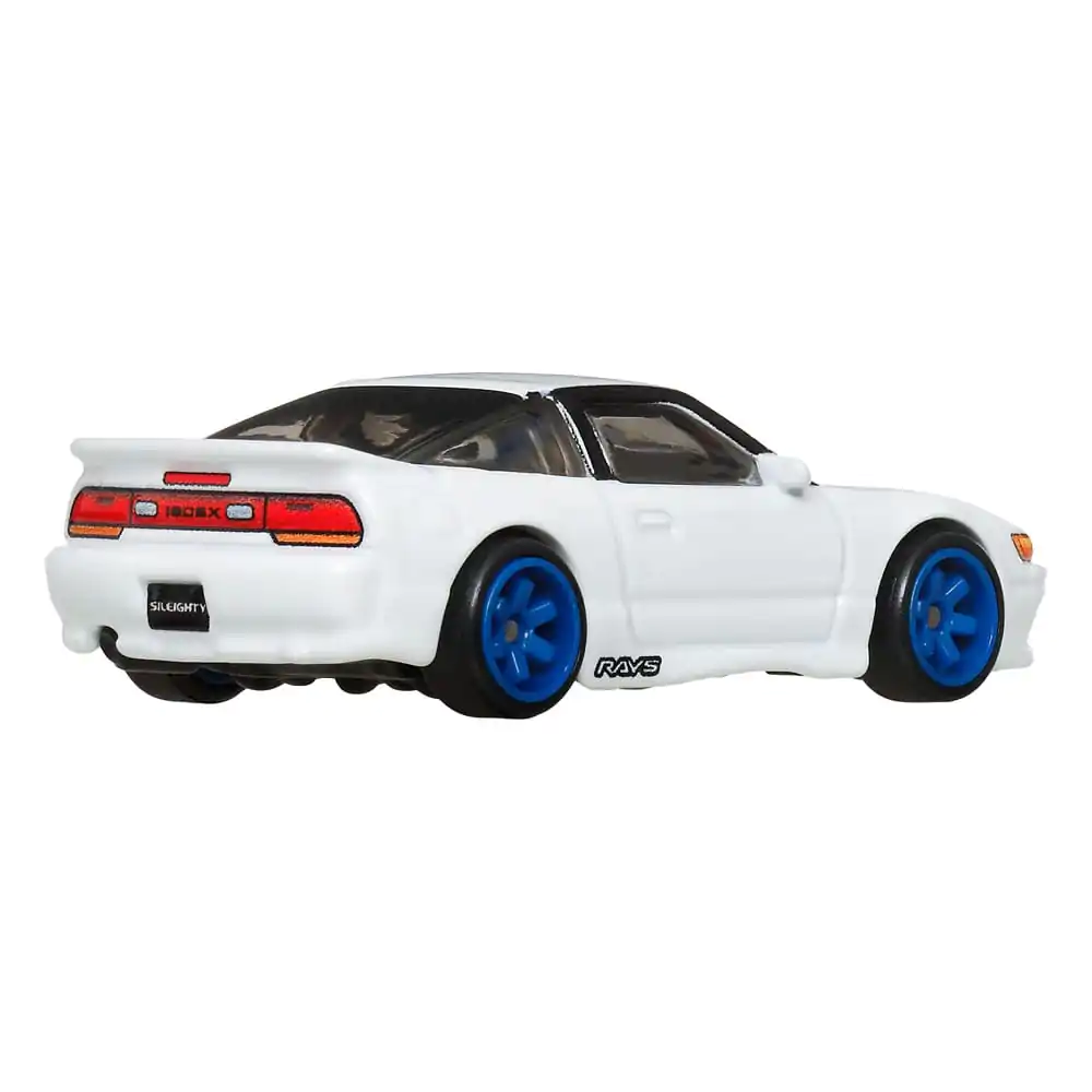 Hot Wheels Premium Car Culture Diecast Fahrzeug 2er-Pack 1/64 '96 Nissan 180SX Type X & Nissan SilEighty Produktfoto