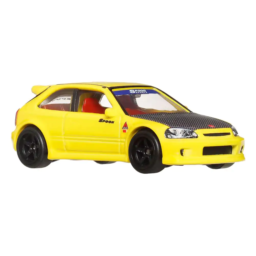Hot Wheels Premium Car Culture Diecast Fahrzeug 2er-Pack 1/64 '99 Honda Civic Type R (EK9) & Honda Civic Type R Produktfoto