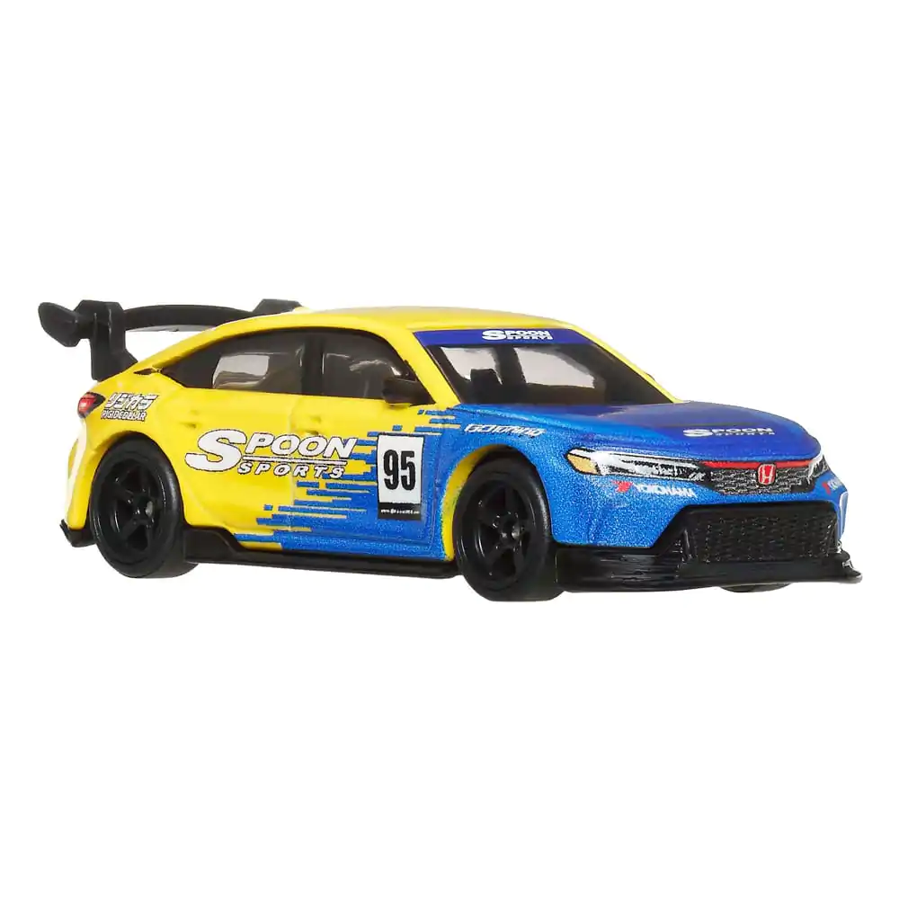Hot Wheels Premium Car Culture Diecast Fahrzeug 2er-Pack 1/64 '99 Honda Civic Type R (EK9) & Honda Civic Type R Produktfoto