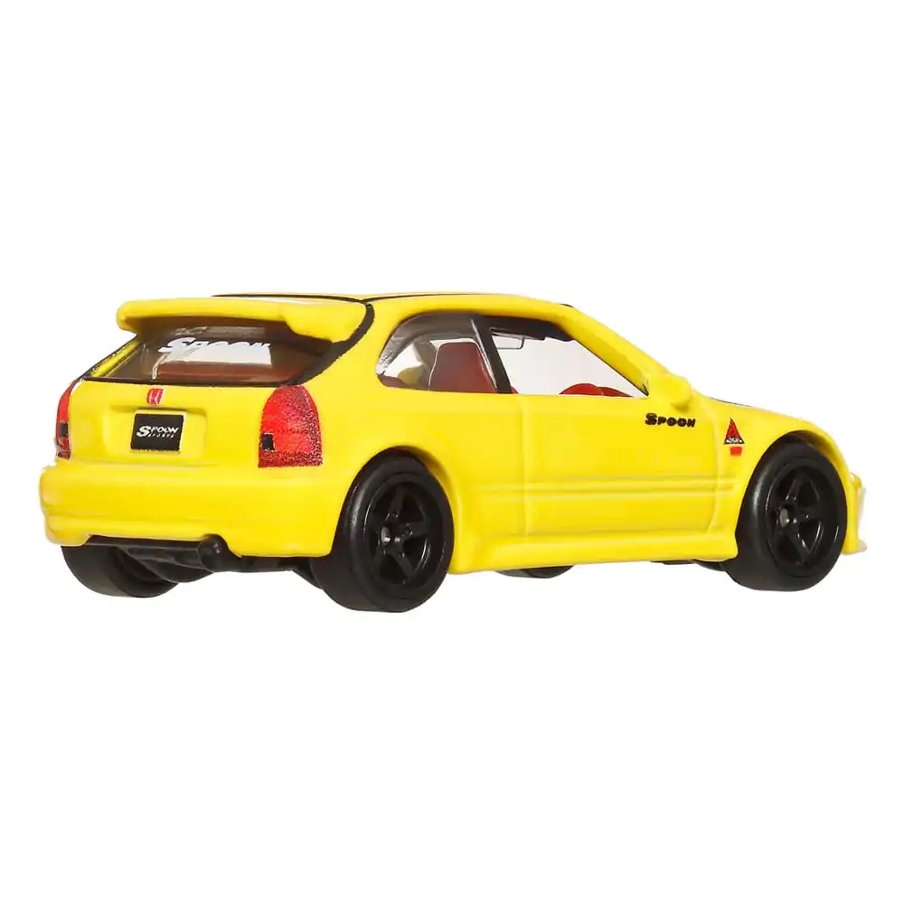 Hot Wheels Premium Car Culture Diecast Fahrzeug 2er-Pack 1/64 '99 Honda Civic Type R (EK9) & Honda Civic Type R Produktfoto