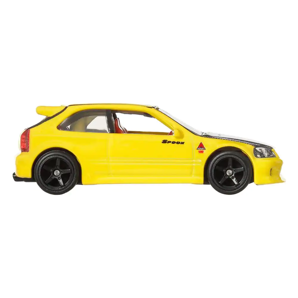 Hot Wheels Premium Car Culture Diecast Fahrzeug 2er-Pack 1/64 '99 Honda Civic Type R (EK9) & Honda Civic Type R Produktfoto
