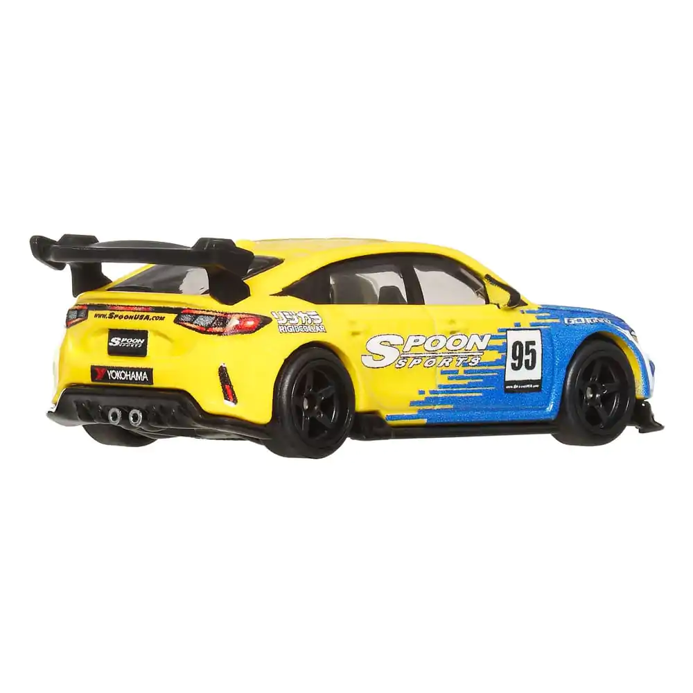 Hot Wheels Premium Car Culture Diecast Fahrzeug 2er-Pack 1/64 '99 Honda Civic Type R (EK9) & Honda Civic Type R Produktfoto