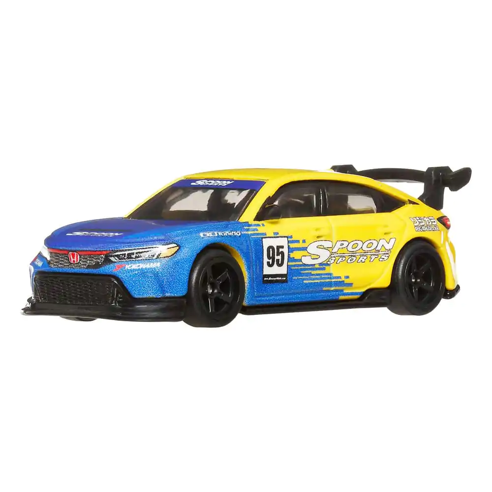 Hot Wheels Premium Car Culture Diecast Fahrzeug 2er-Pack 1/64 '99 Honda Civic Type R (EK9) & Honda Civic Type R Produktfoto