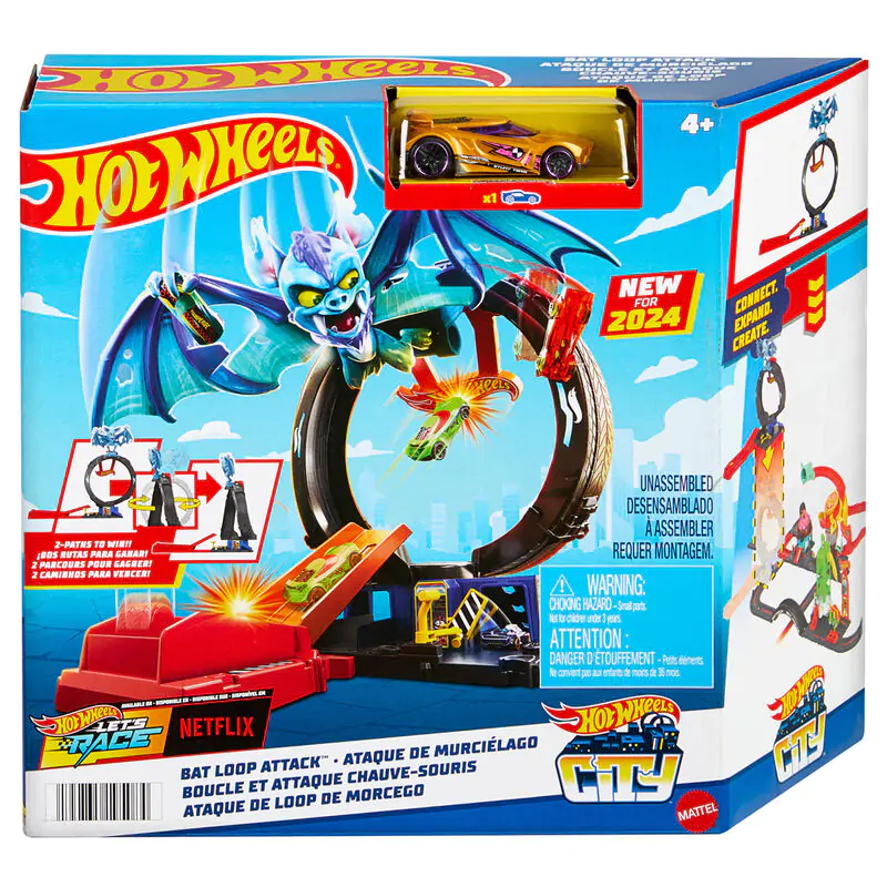 Hot Wheels City Bat Loop Attack Produktfoto