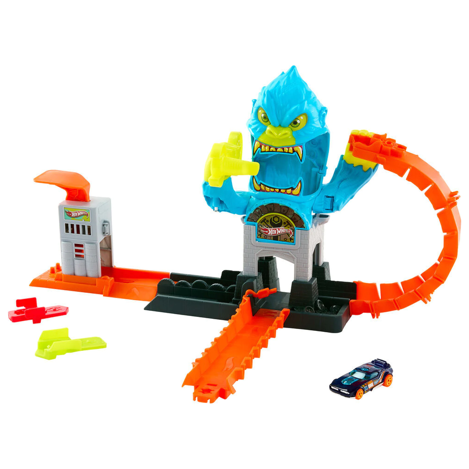 Hot Wheels City Gorilla Slam Attack Spielset Produktfoto