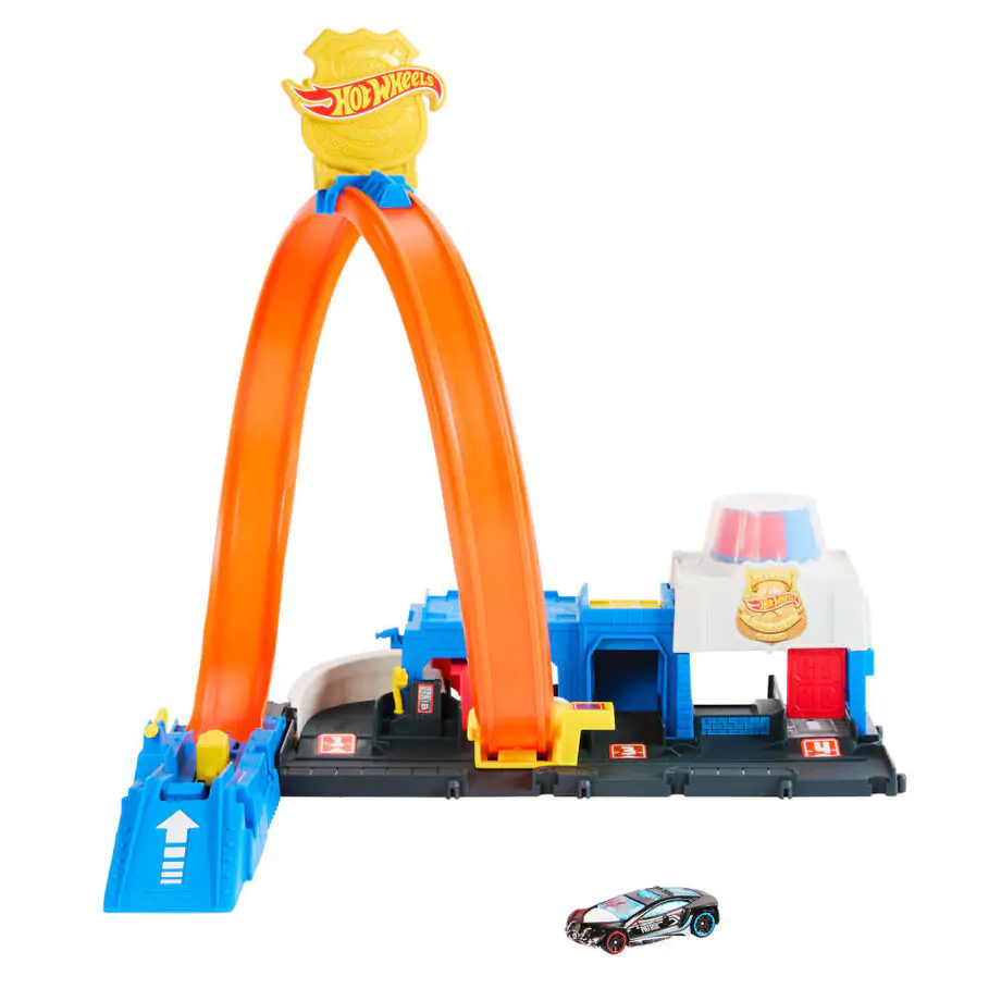 Hot Wheels City Super Police Station Spielset Produktfoto