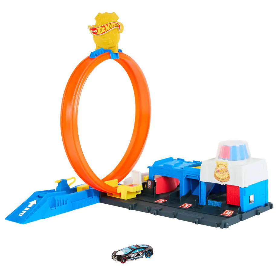 Hot Wheels City Super Police Station Spielset Produktfoto