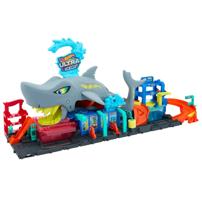 Hot Wheels City Ultra Shark Car Wash Produktfoto