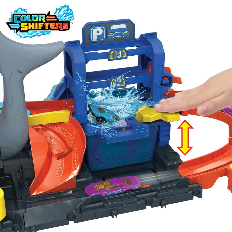 Hot Wheels City Ultra Shark Car Wash Produktfoto