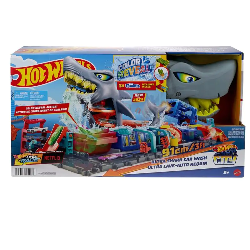 Hot Wheels City Ultra Shark Car Wash Produktfoto