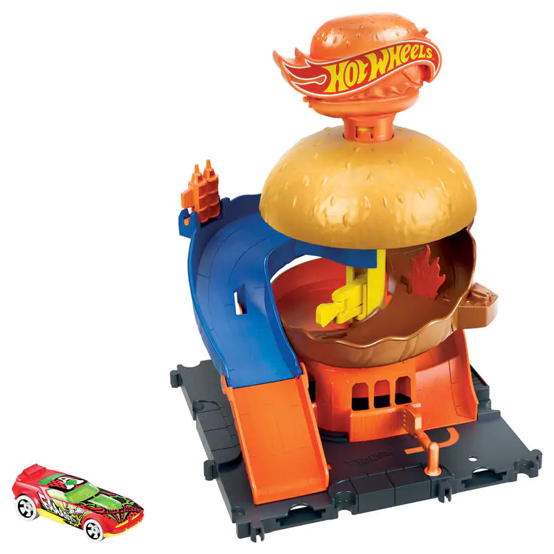 Hot Wheels Downtown Burger Drive-Thru Produktfoto