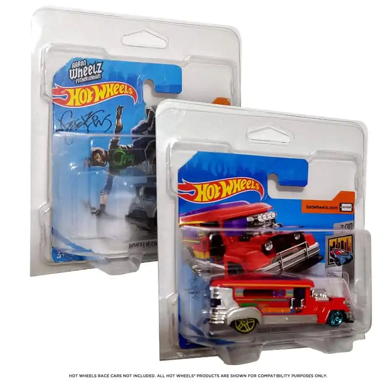 Hot Wheels European Series PET Blister 50er-Pack für Short Card Produktfoto