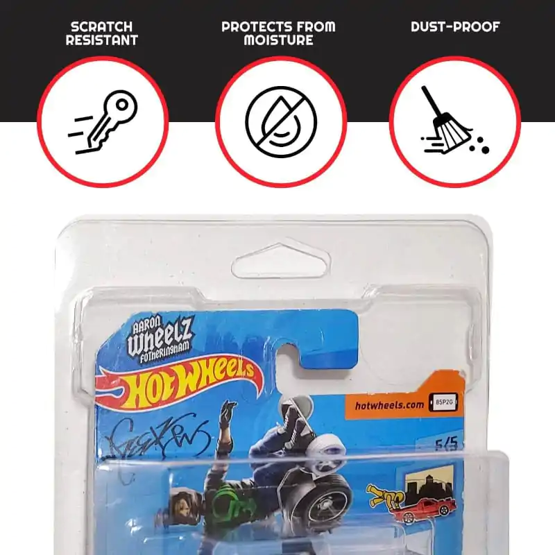 Hot Wheels European Series PET Blister 50er-Pack für Short Card Produktfoto