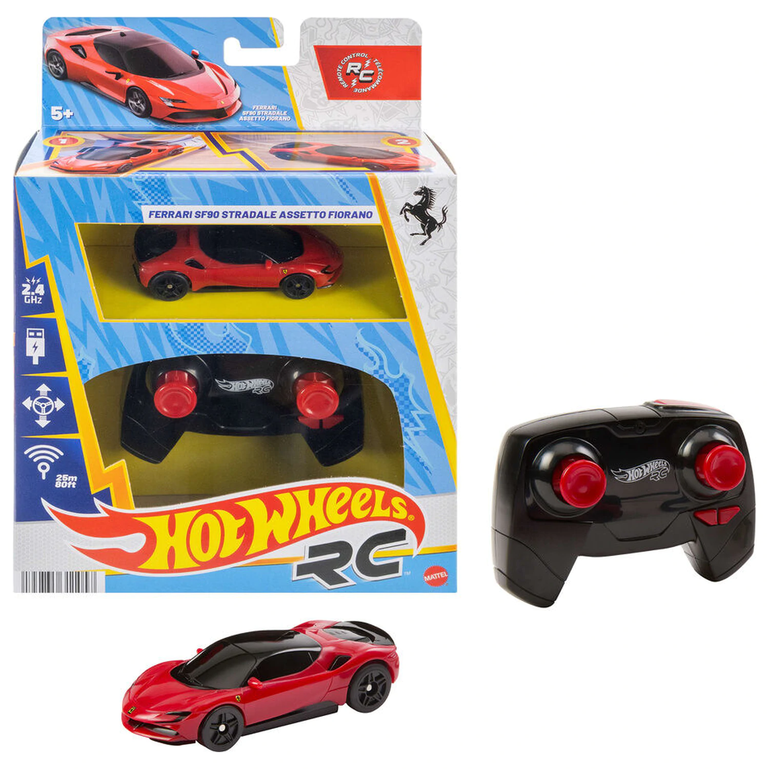 Hot Wheels Ferrari SF90 ferngesteuertes Auto Produktfoto