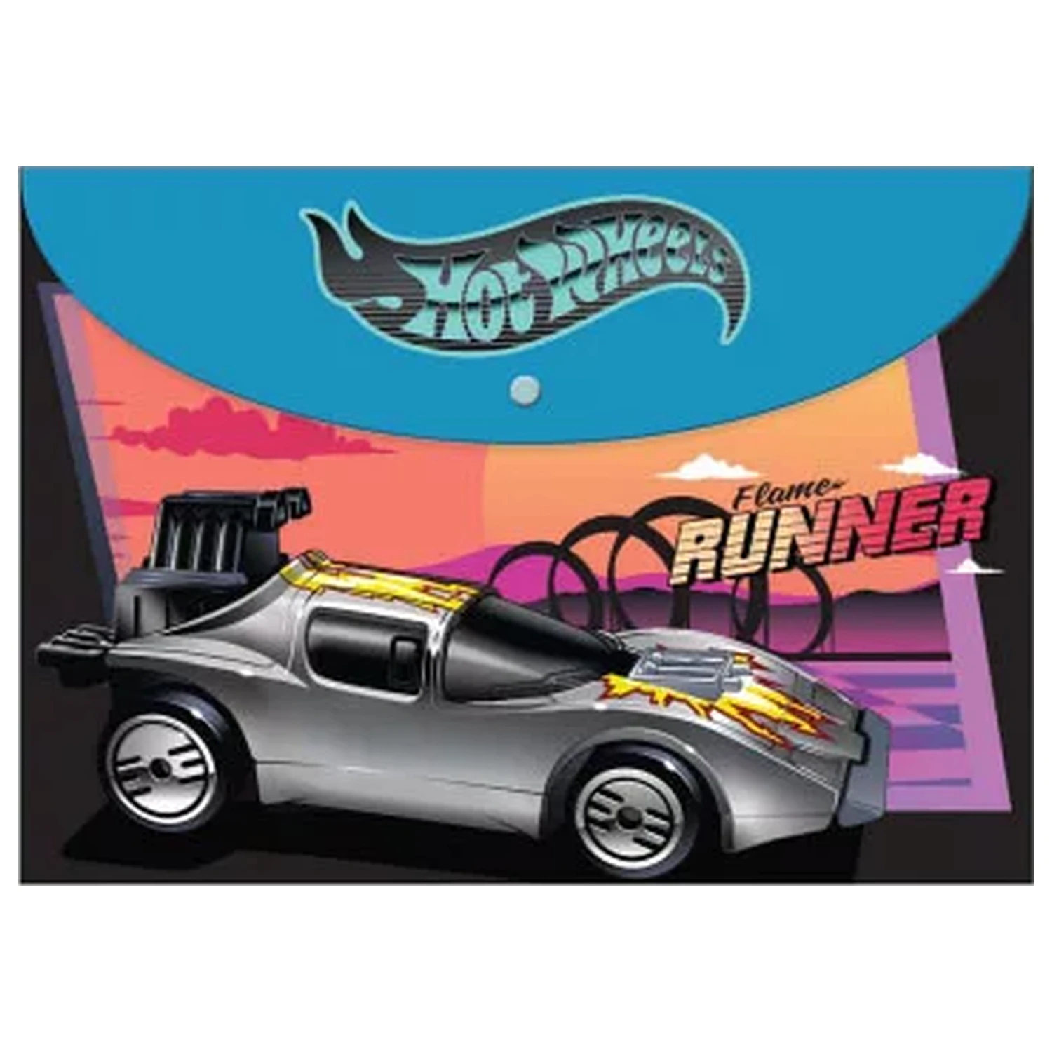 Hot Wheels Flame Runner A/4 Dokumentenhalter Tasche Produktfoto