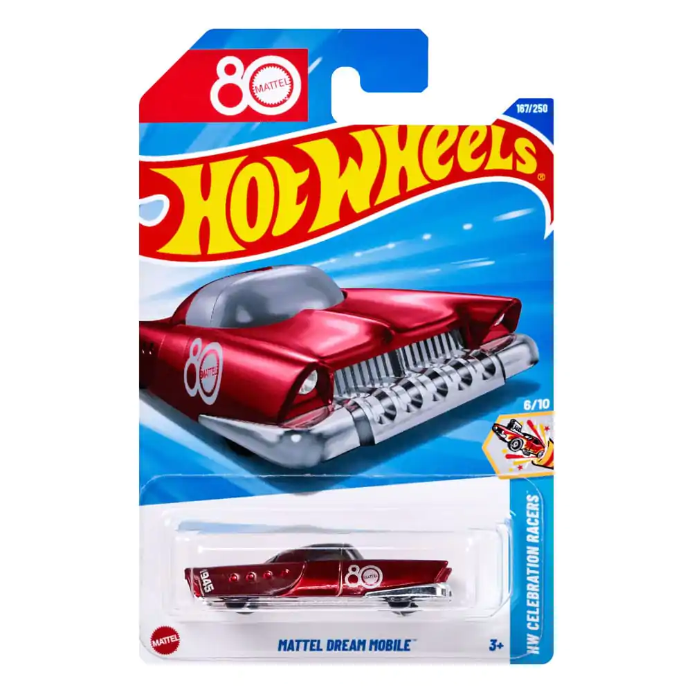 Hot Wheels HW Celebration Racers Diecast Modellauto 1/64 80th Anniversary Mattel Dream Mobile Produktfoto