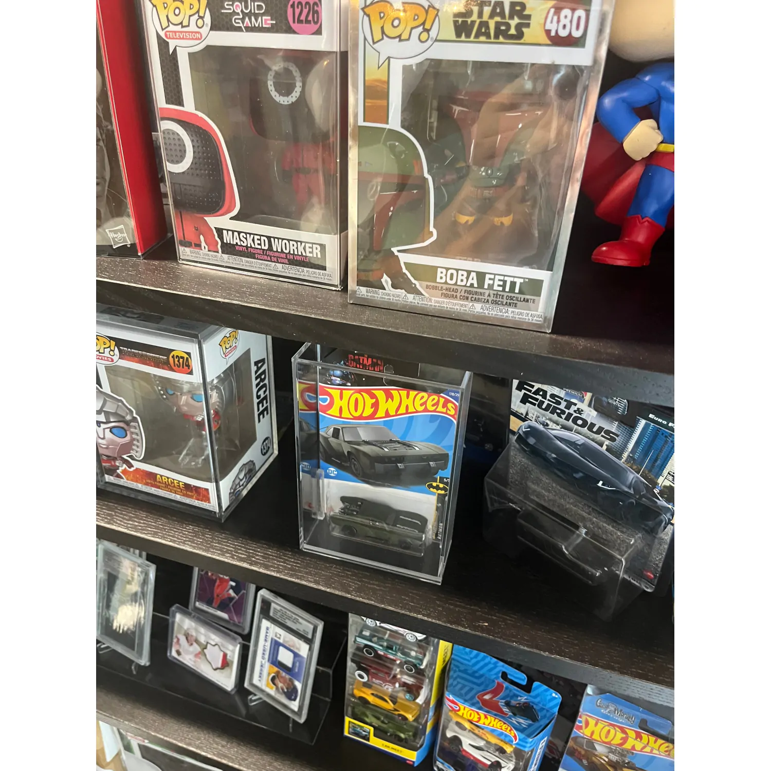 Hot Wheels Mainline Acrylgehäuse 2er-Pack Produktfoto